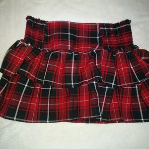 💥3 for $15 💥 Red Plaid Skirt